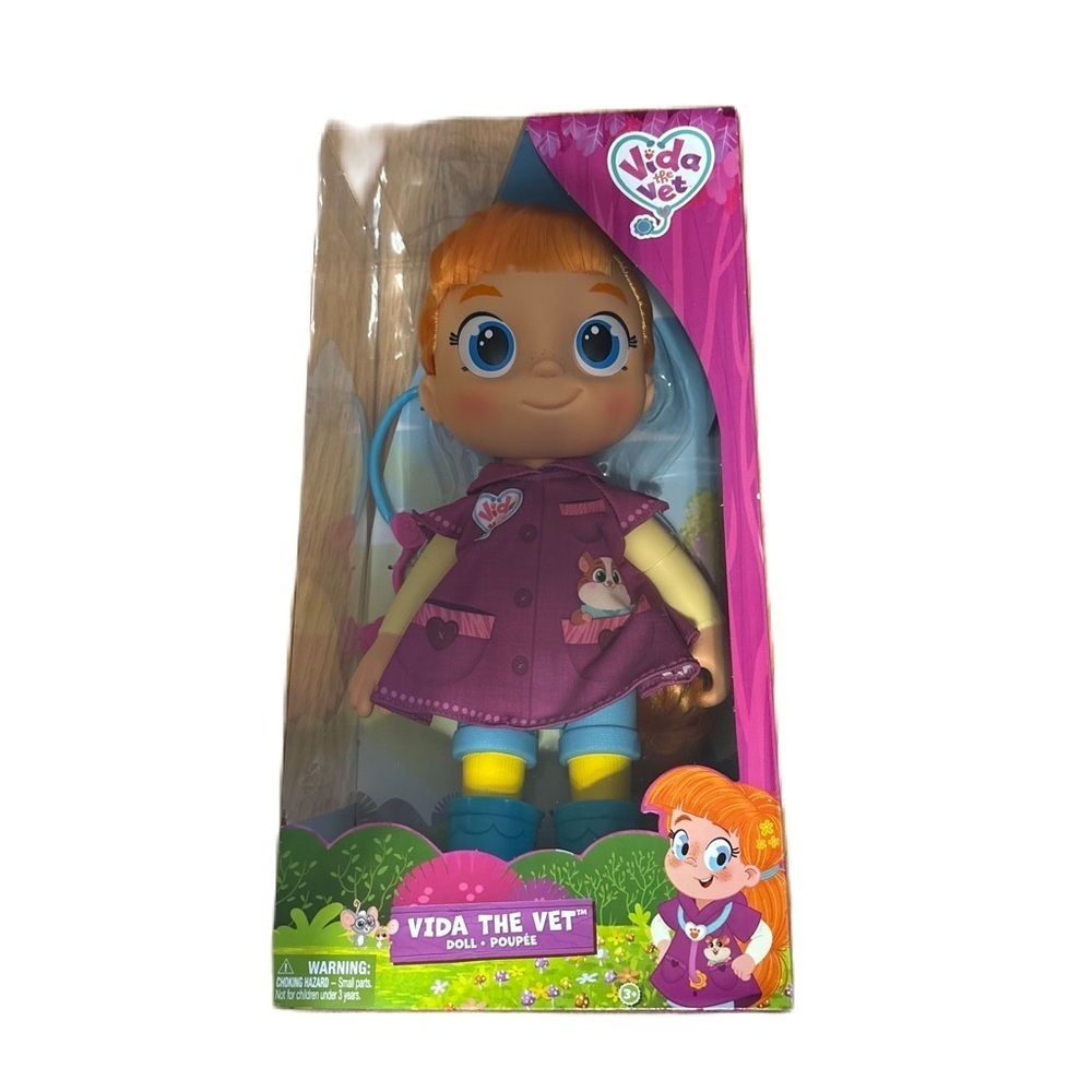 Vida the Vet, Vida Toddler Doll, 13-Inch NEW Kids Toy Christmas Netflix